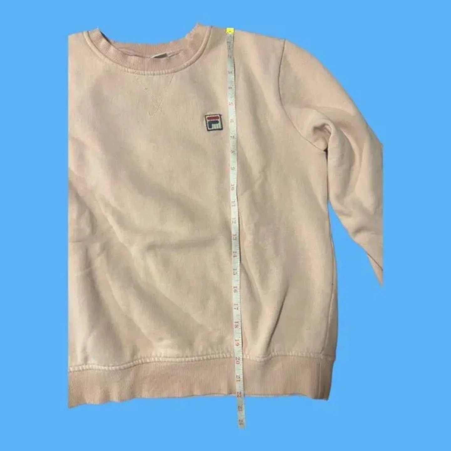 Fila Pink Crewneck Sweatshirt Size M image indicator(2)