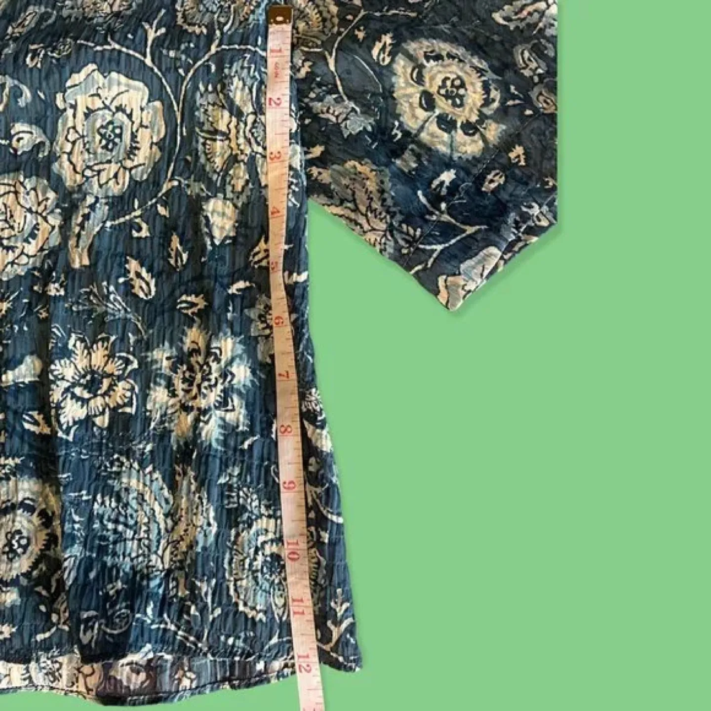 Zara Women's Floral Blouse Size Large image indicator(4)