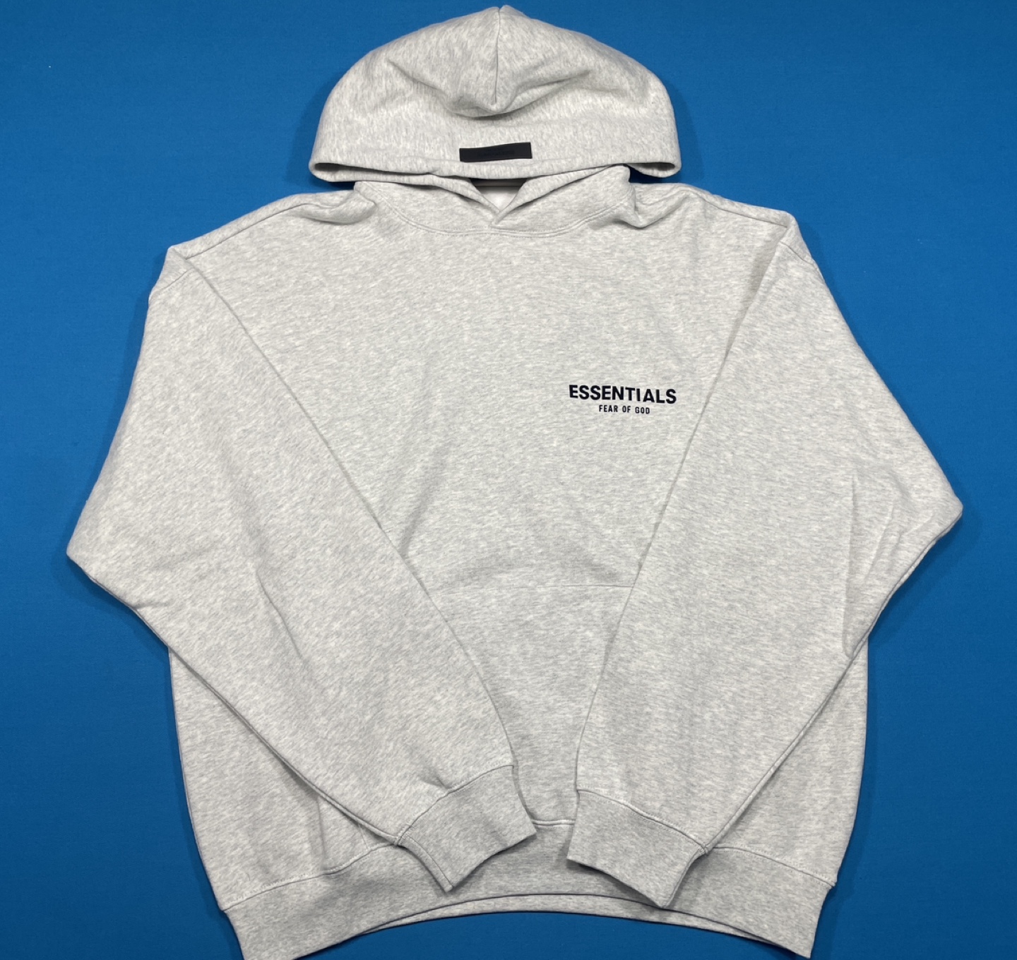 Authentic light oatmeal Essentials Hoodie