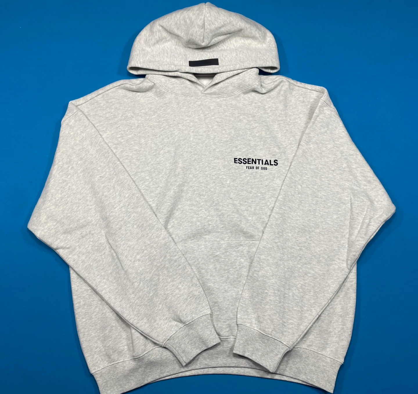 Authentic light oatmeal Essentials Hoodie thumbnail