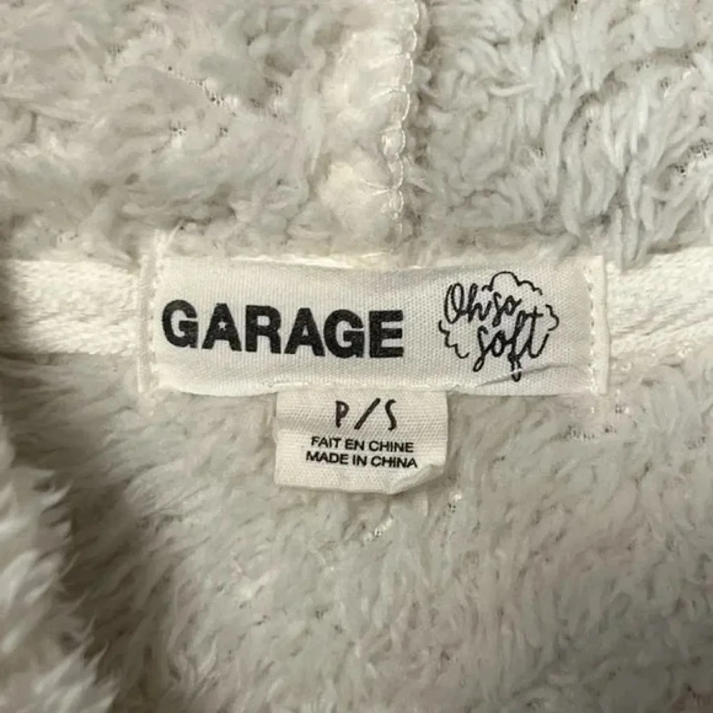 Garage Fuzzy Half-Zip Hoodie image indicator(6)