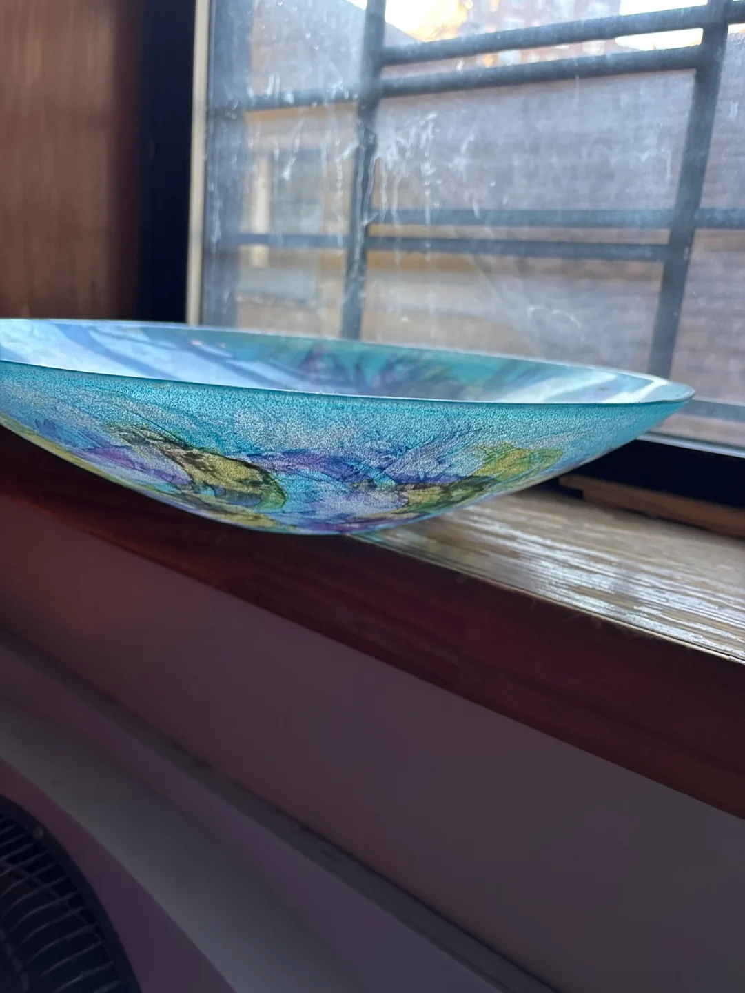 Unique Glass Decorative Bowl image indicator(2)
