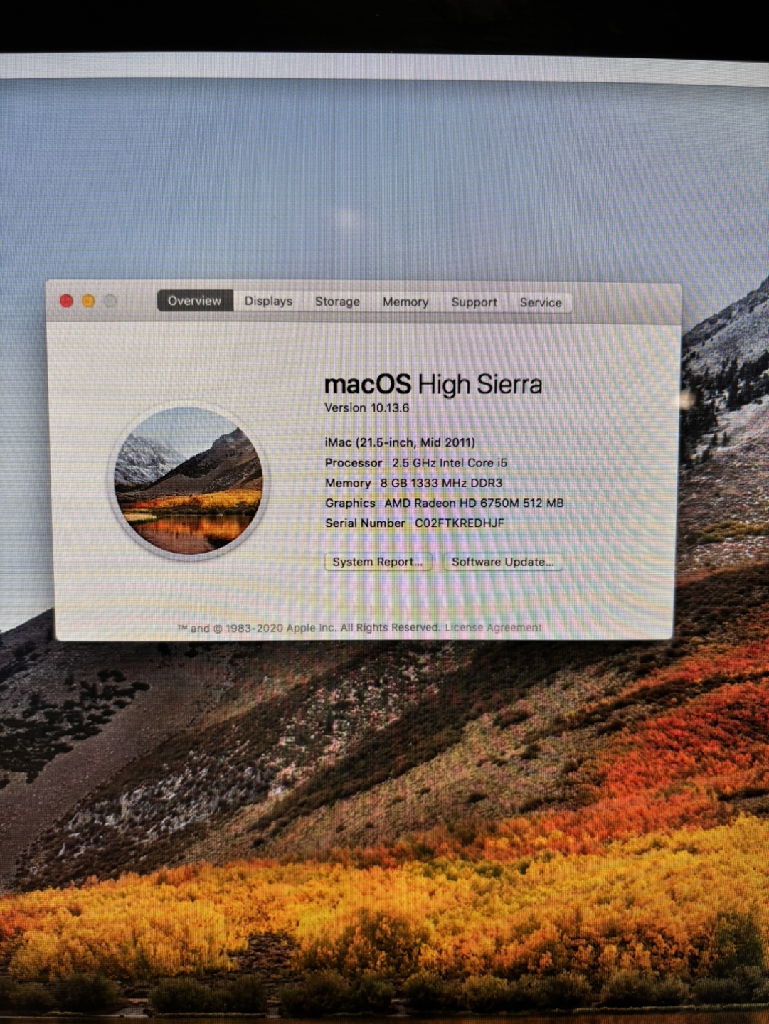 Apple iMac 21.5-inch Mid 2011 - photo 2