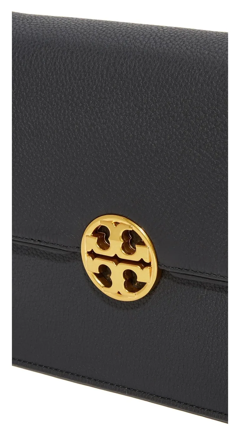 Tory Burch Black Leather Crossbody Bag image indicator(2)