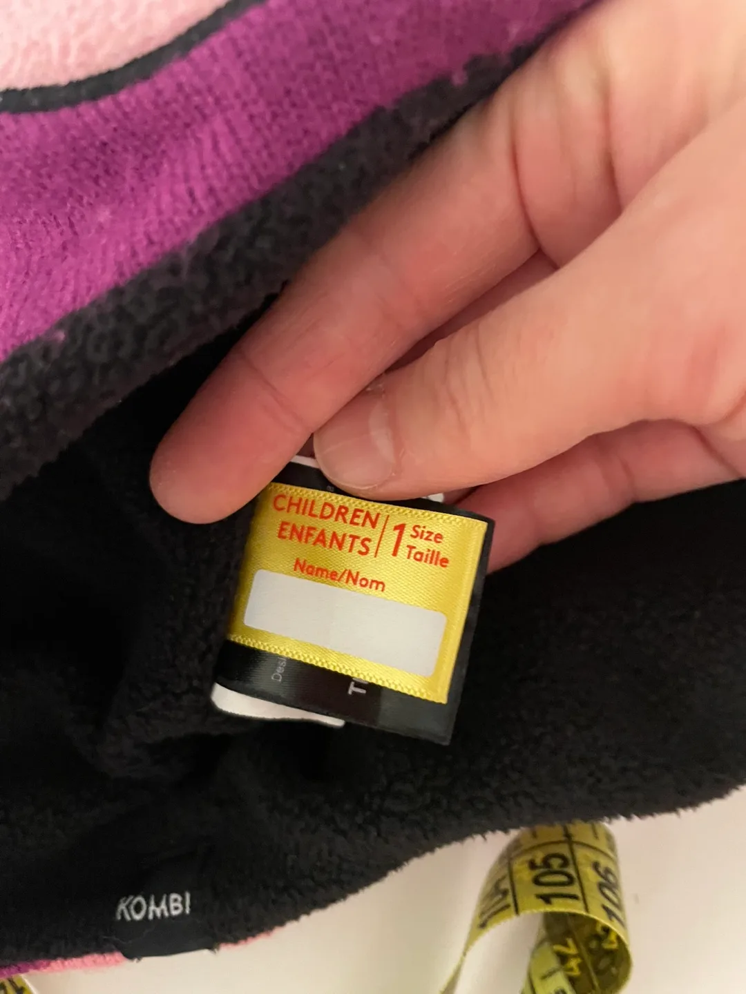 Two Toddler Girls' Knit Winter Hats (price for both) image indicator(2)