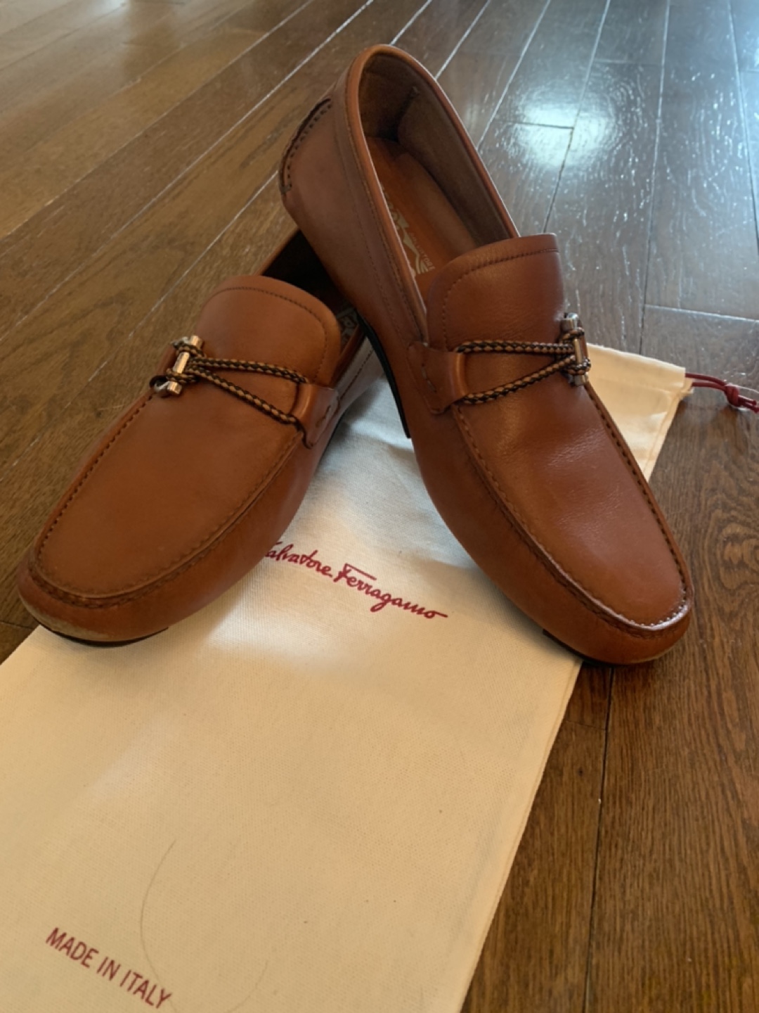 Salvatore Ferragamo Men's Leather Loafers