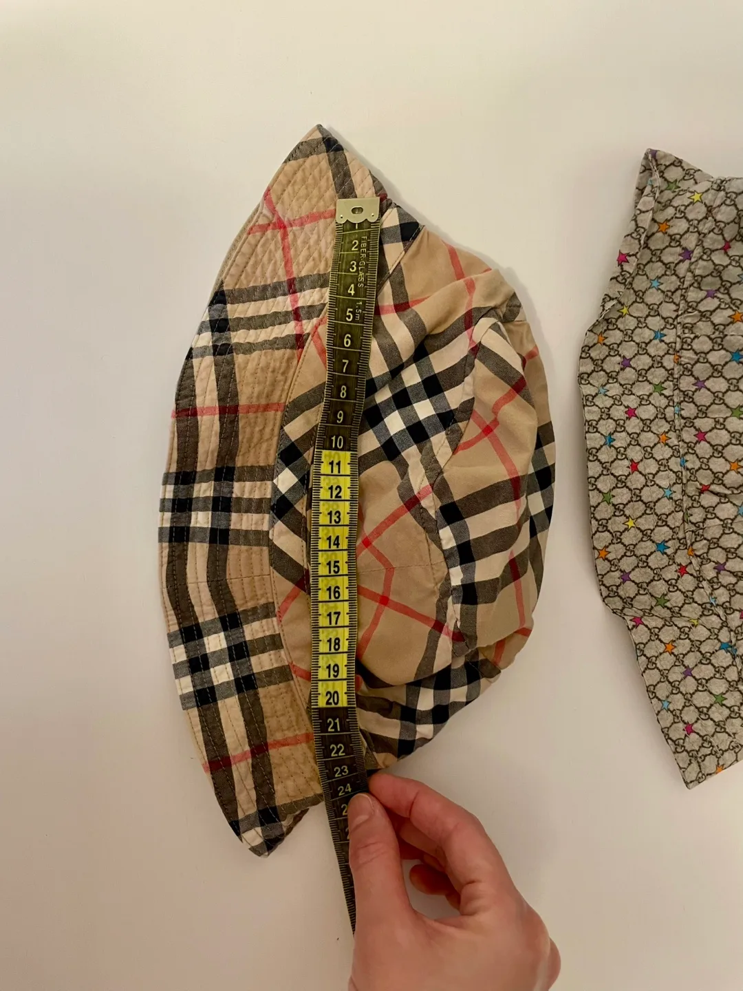 Authentic Gucci and Burberry baby/toddler Hats (price for 3) image indicator(6)