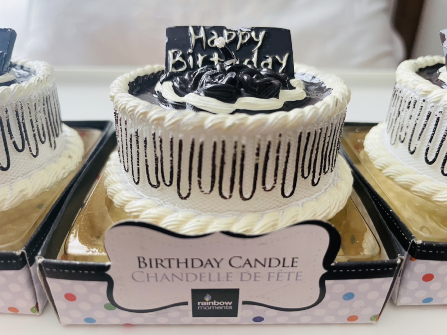 New! Three Birthday Cake Candles - photo 2