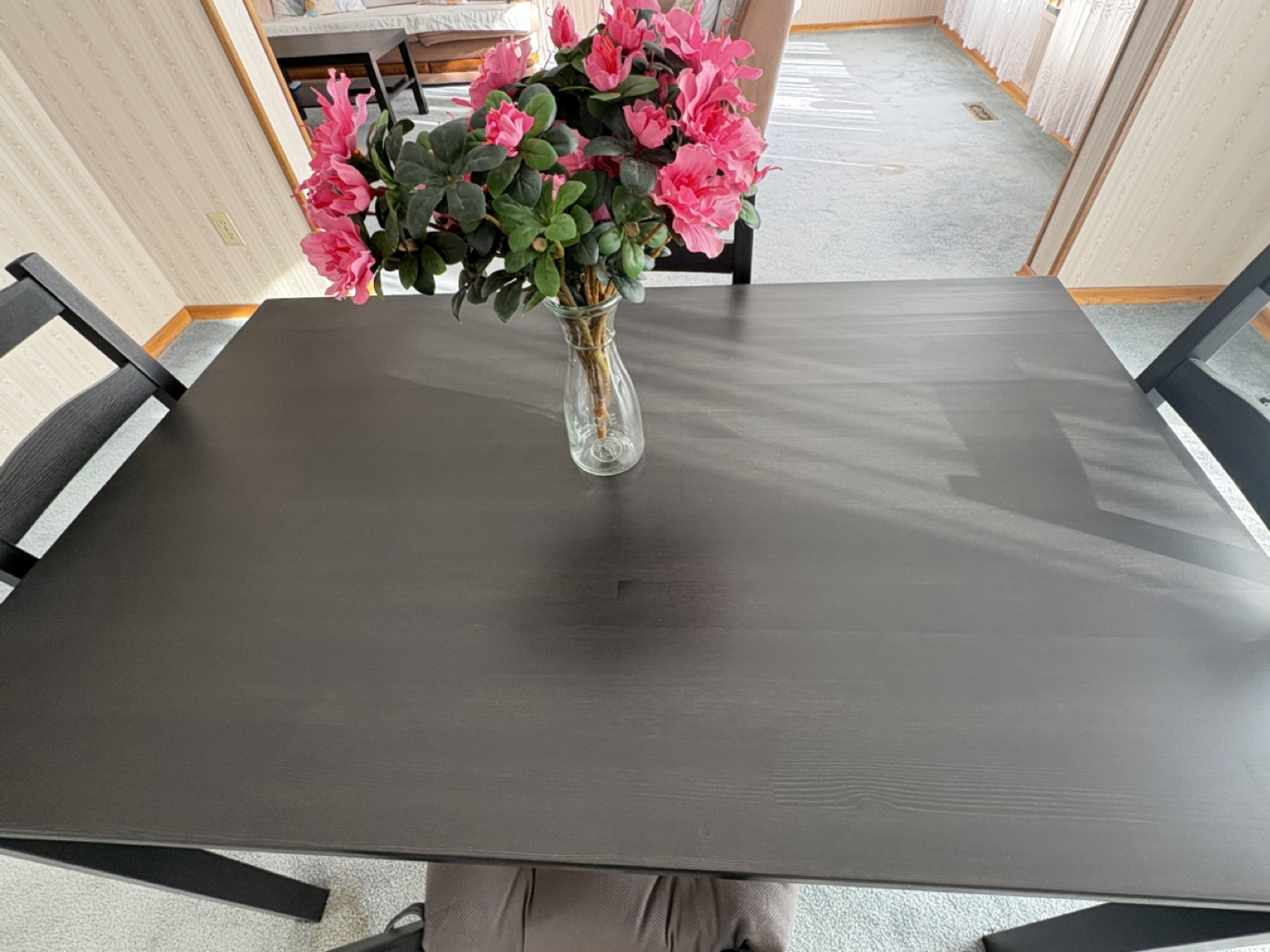 IKEA 4-Person Dining Set - Black - photo 3