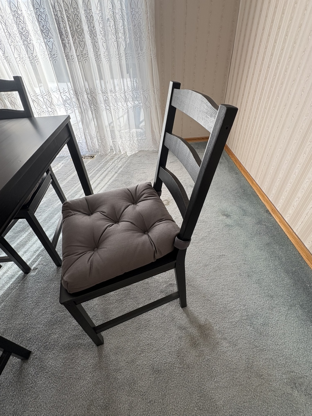 IKEA 4-Person Dining Set - Black - photo 5