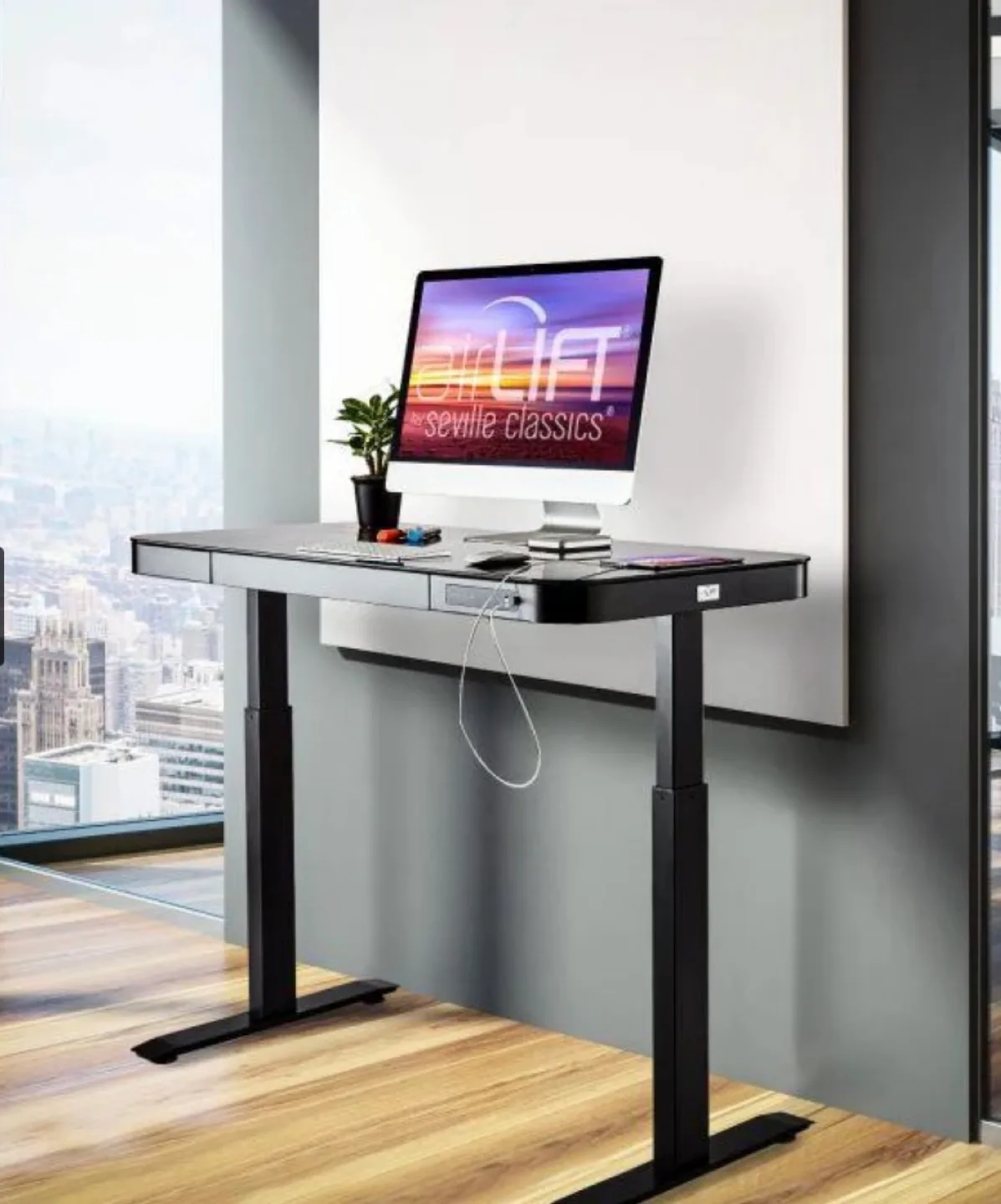 Airlift Seville Classics Electric Standing Desk thumbnail