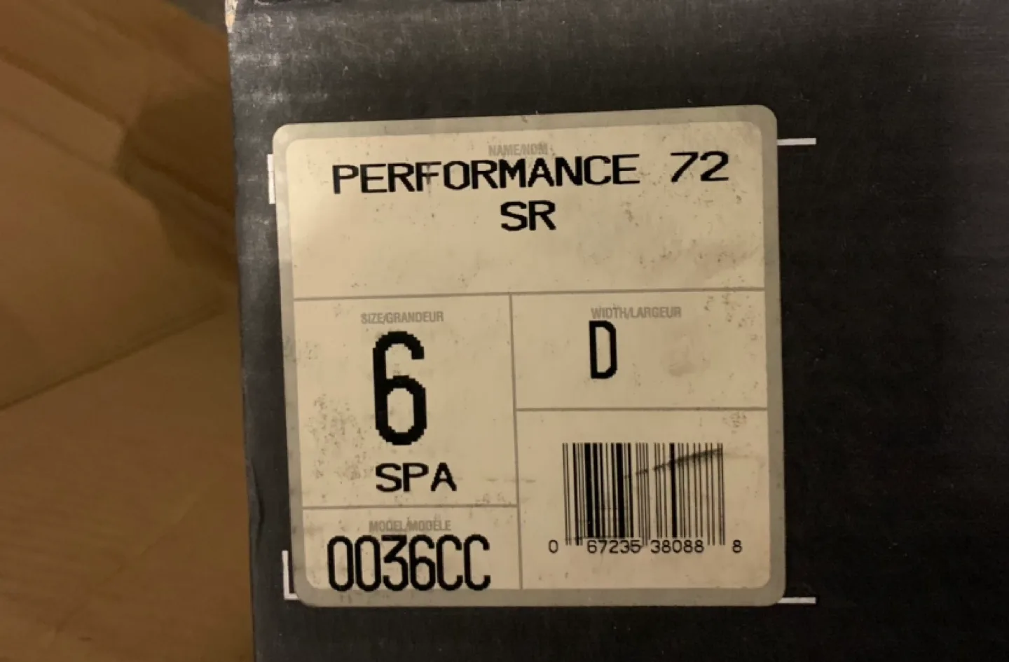 Bauer Performance 72 SR Ice Skates - Size 6D image indicator(2)