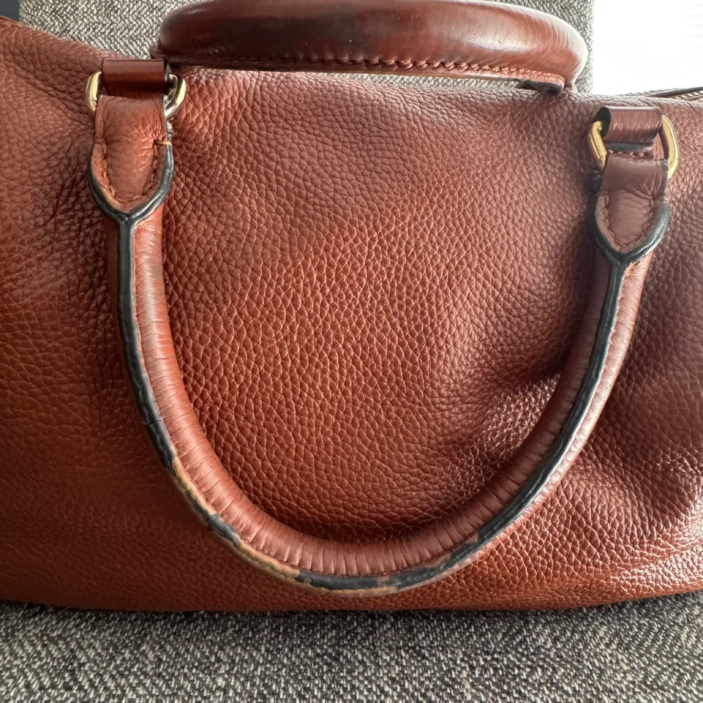 Brown Leather Handbag image indicator(4)