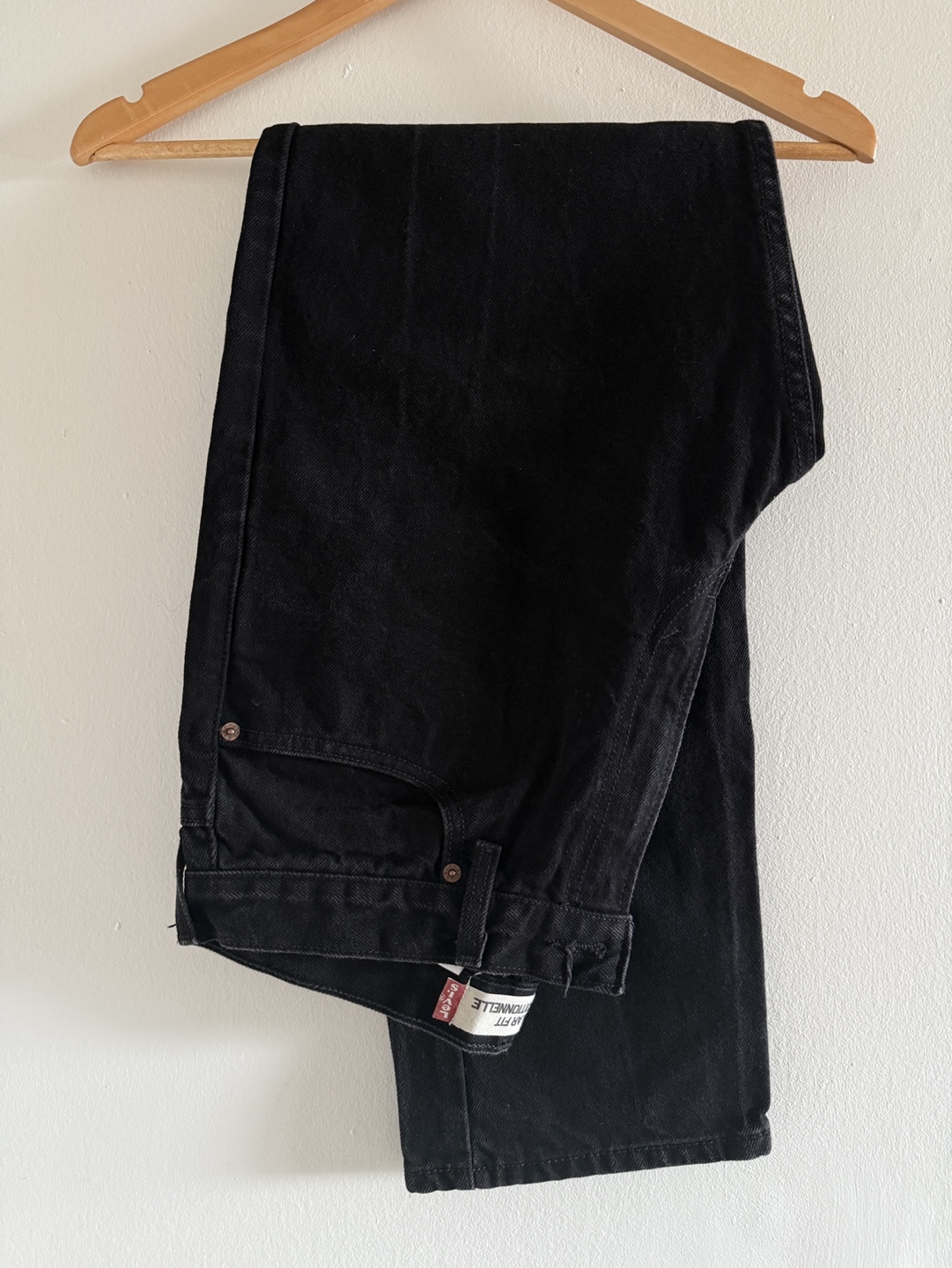 Levi's 505 Regular Fit Black Jeans - Men's 34x32 - photo 2