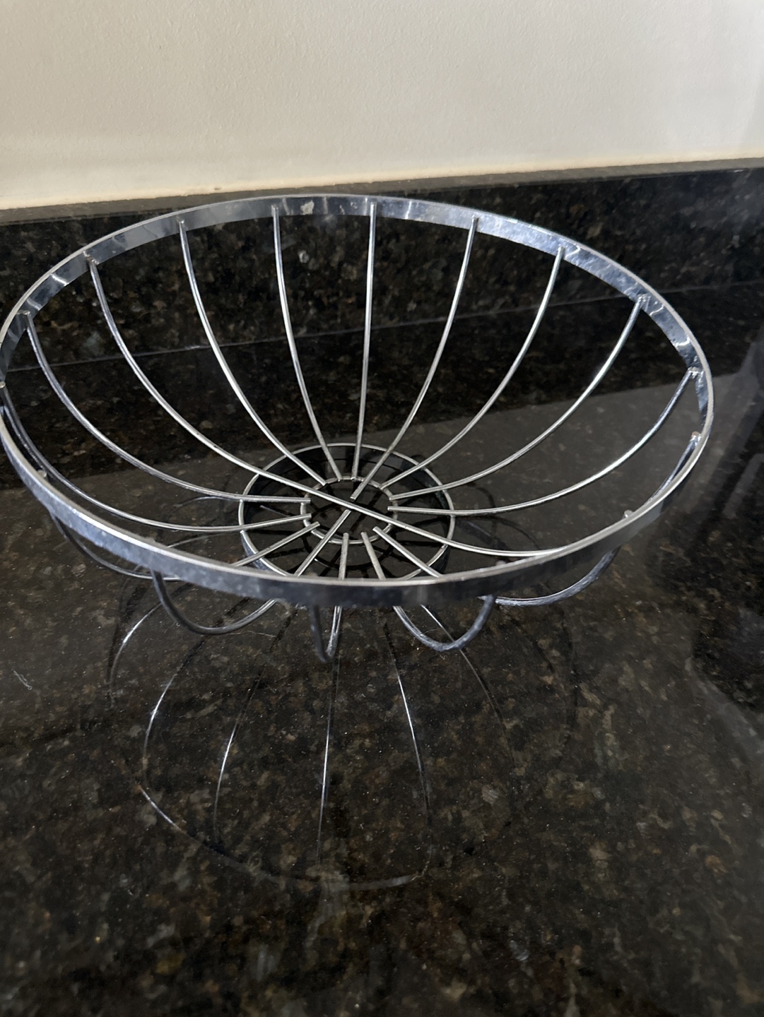 Vintage Metal Wire Fruit Bowl