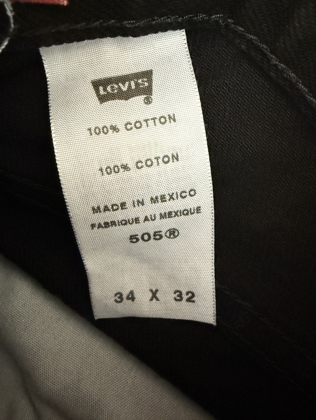 Levi's 505 Regular Fit Black Jeans - Men's 34x32 - photo 5