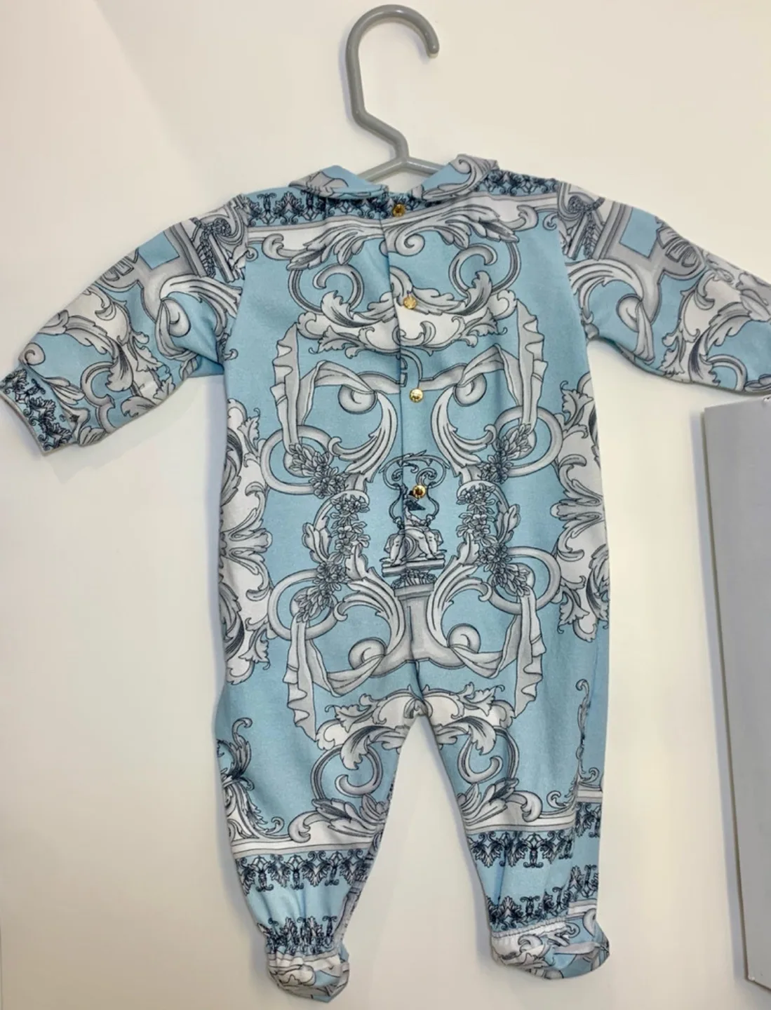 Versace Baby Boy Sleeper Onsie Sleepsuit image indicator(3)