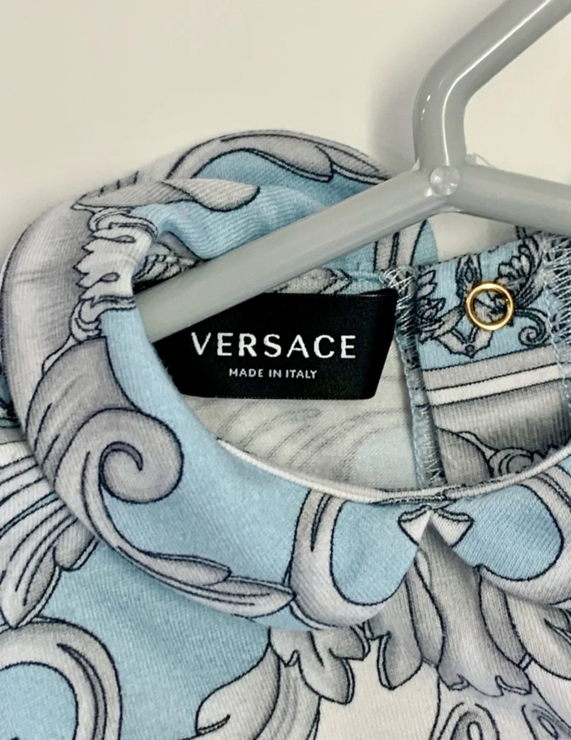 Versace Baby Boy Sleeper Onsie Sleepsuit image indicator(2)
