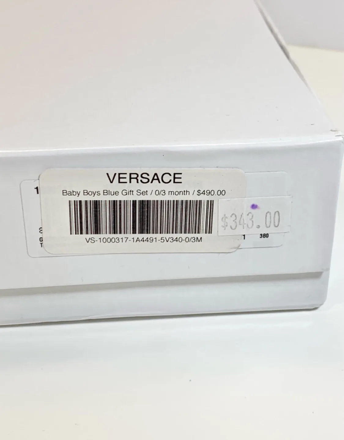 Versace Baby Boy Sleeper Onsie Sleepsuit image indicator(8)