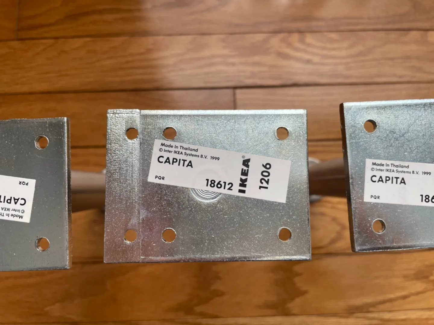 IKEA Capita Stainless Steel Legs - Set of Four image indicator(4)