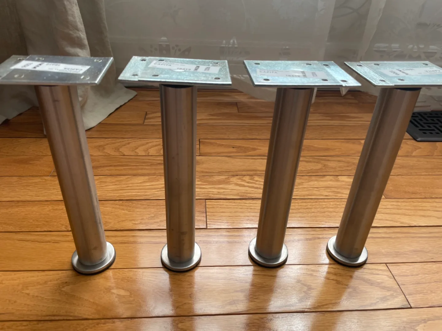 IKEA Capita Stainless Steel Legs - Set of Four image indicator(3)