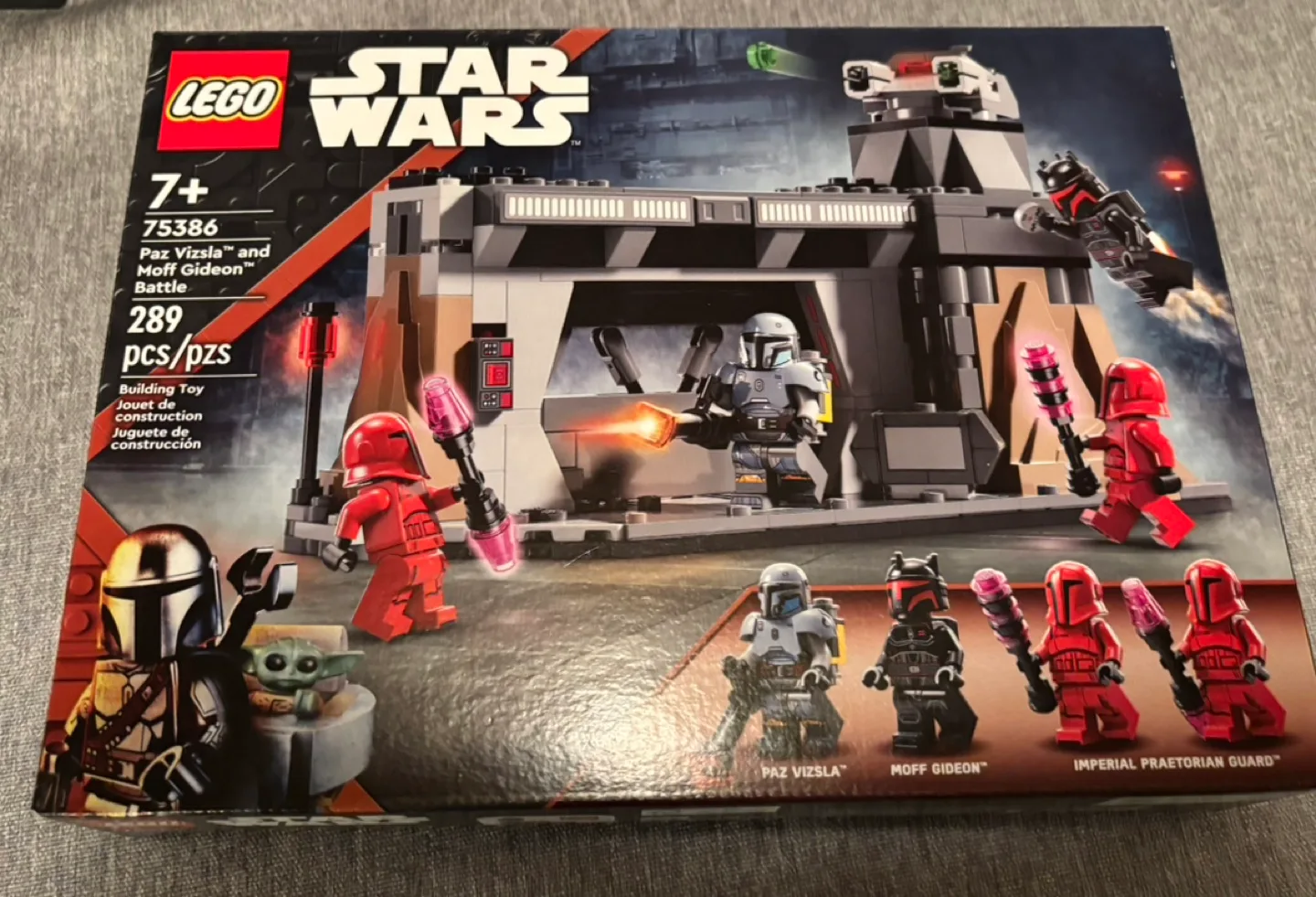 LEGO Star Wars 75386 Paz Vizsla and Moff Gideon Battle image indicator(2)