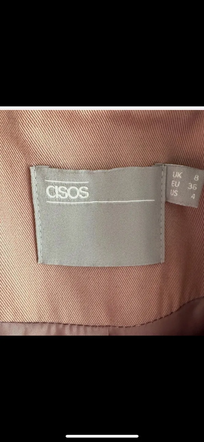 ASOS Pink Trench Coat - Size 4 image indicator(4)