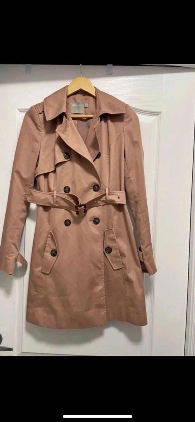 ASOS Pink Trench Coat - Size 4 image indicator(2)