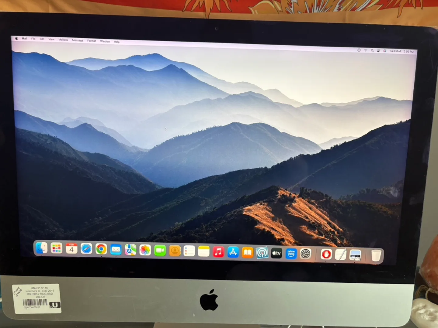 2015 iMac 21.5" 4K - 8GB RAM, 500GB SSD image indicator(6)
