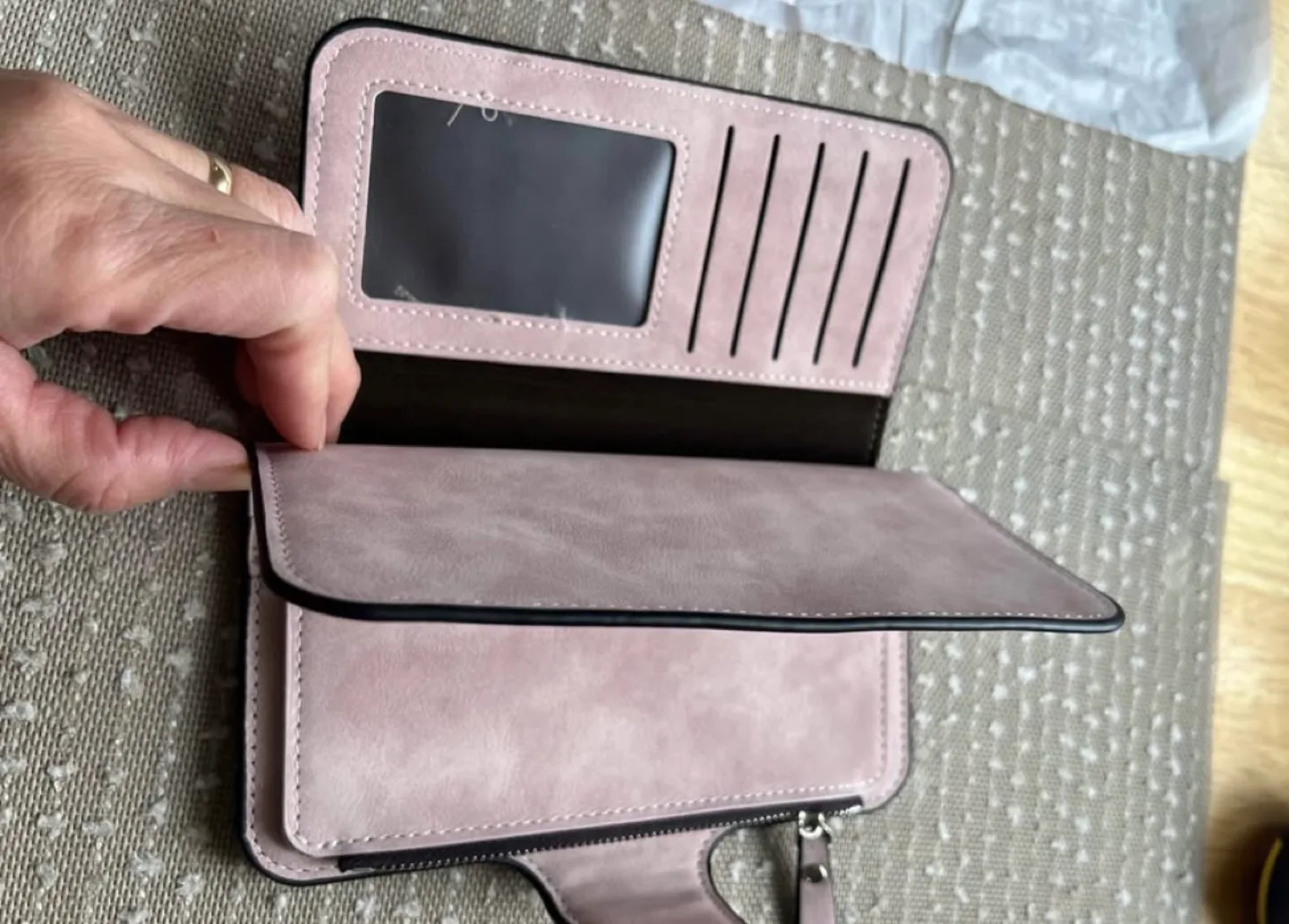 🏈 Women's Blush Pink  Wallet image indicator(3)