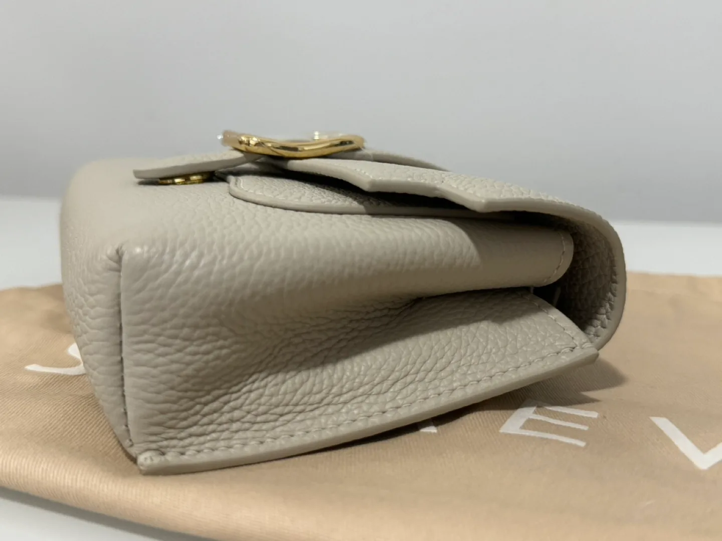 Senreve Mini Aria Élevée Bag - Piccola Leather - Dune image indicator(7)