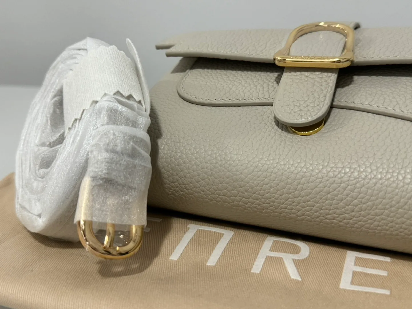 Senreve Mini Aria Élevée Bag - Piccola Leather - Dune image indicator(5)