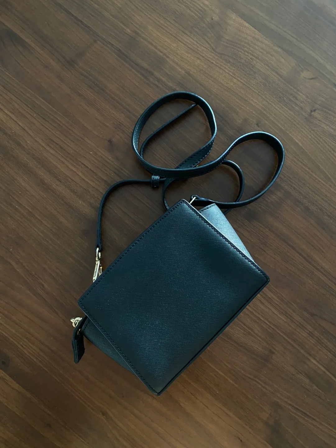 Michael Kors Black Mini Crossbody Bag image indicator(5)