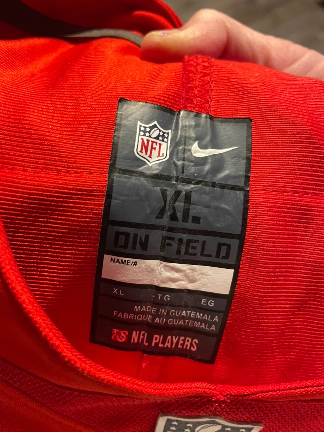 Patrick Mahomes Kansas City Chiefs Nike NFL Jersey Size XL image indicator(3)