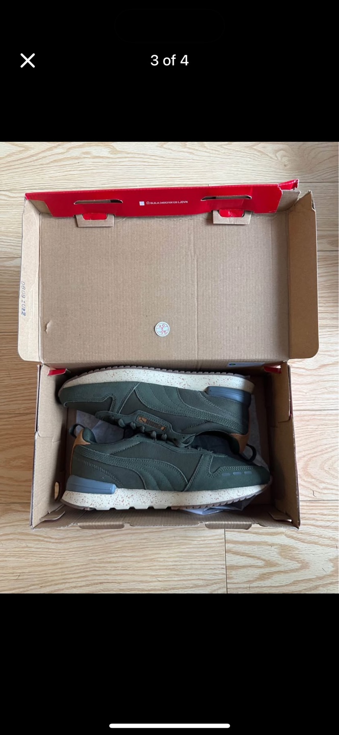 Puma Men's Green Sneakers Size 10 - photo 5