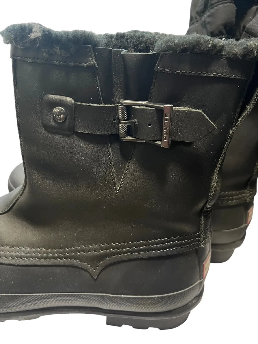 Hunter Women’s Original Black Insulated Boots image indicator(4)