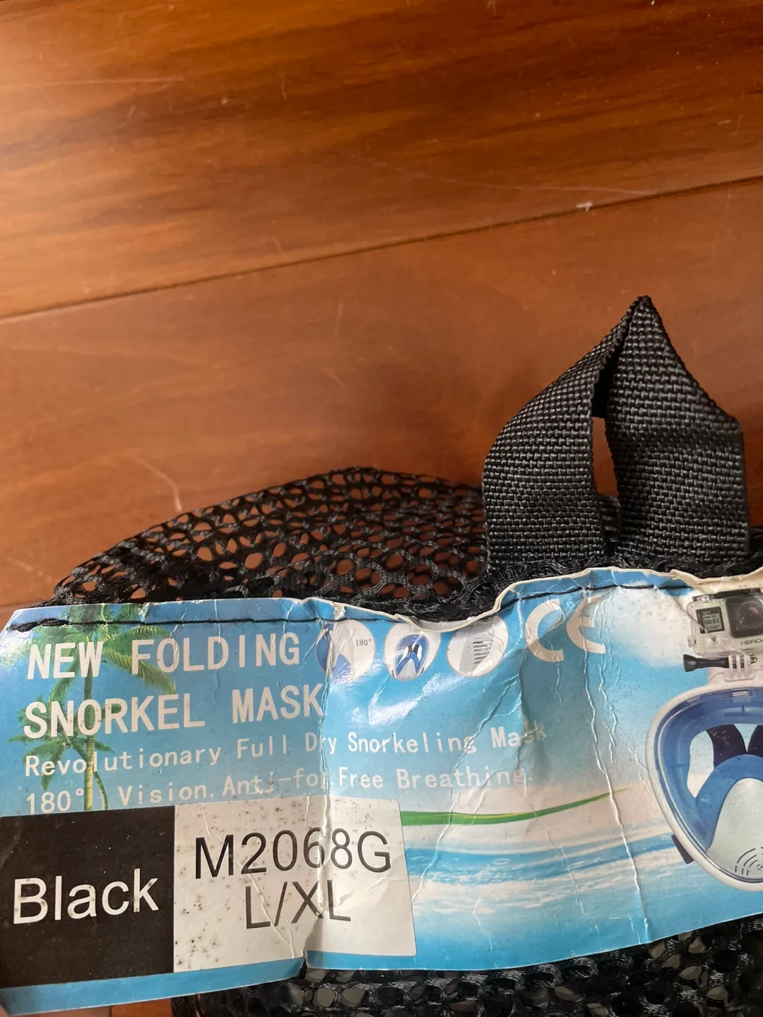 New Folding Snorkel Mask L/XL - Black image indicator(3)