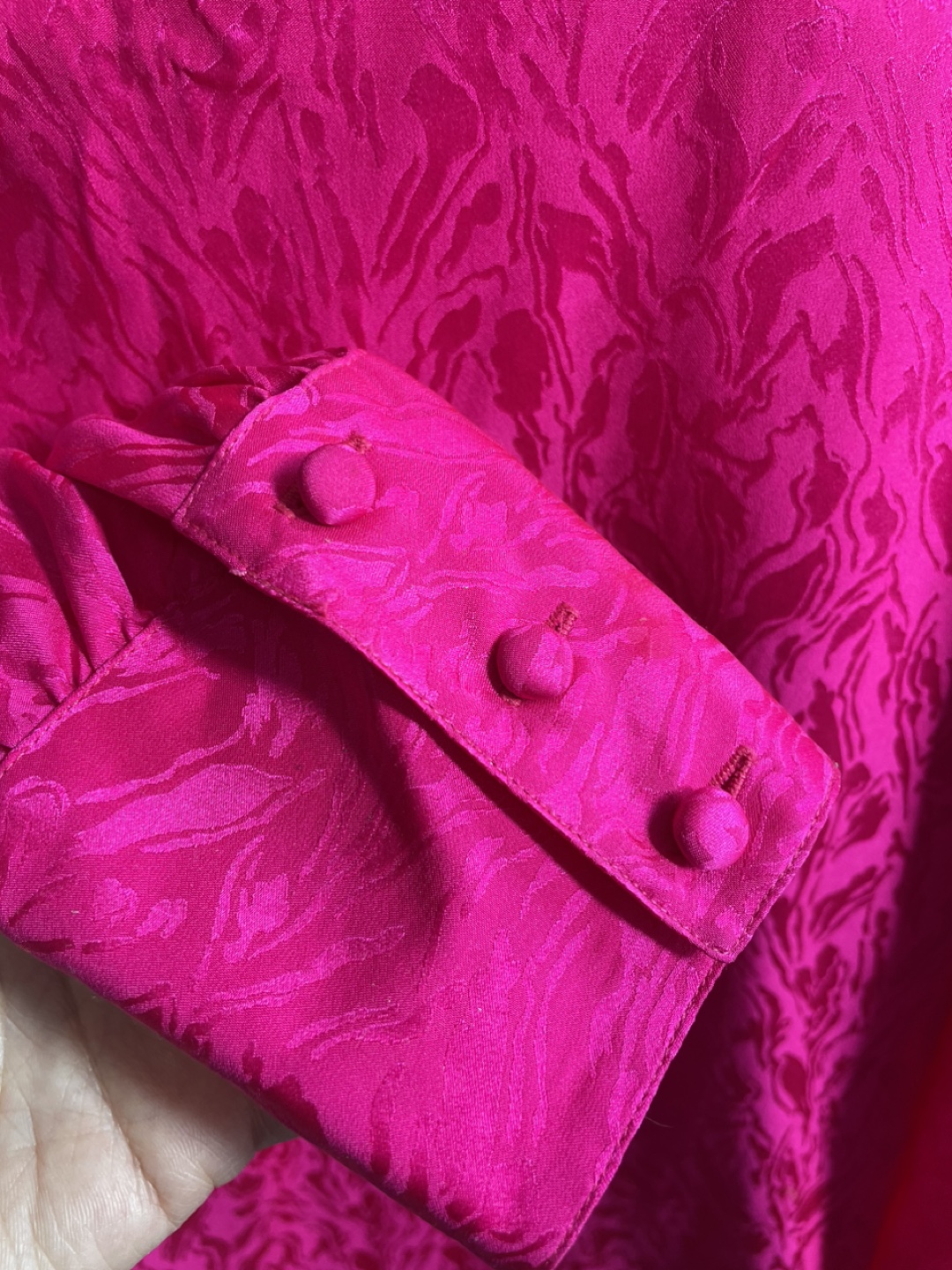 Vintage silk blouse - photo 2