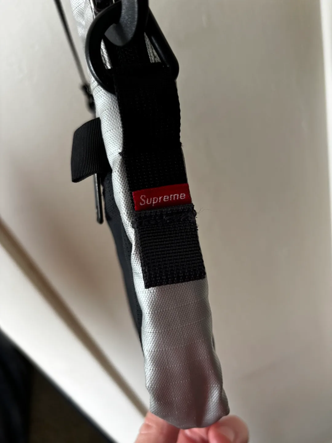 SS18 Supreme The North Face Metallic Shoulder Bag image indicator(3)