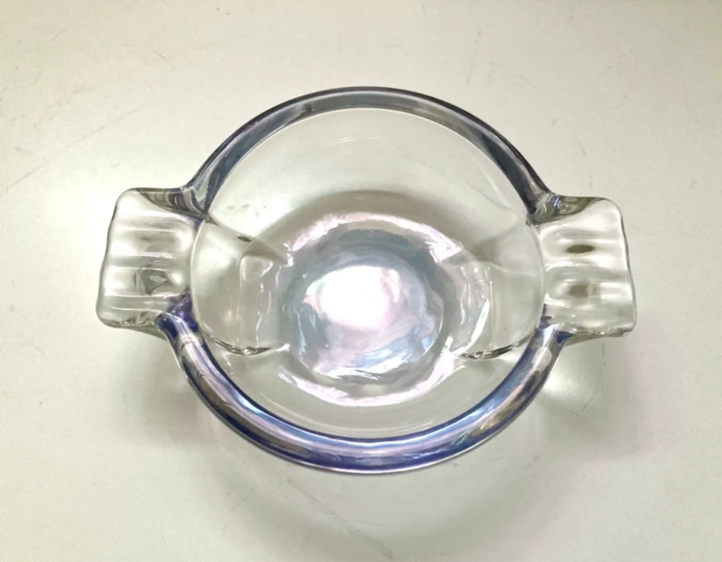 Vintage Mid Century Glass Ashtray / Bowl image indicator(3)
