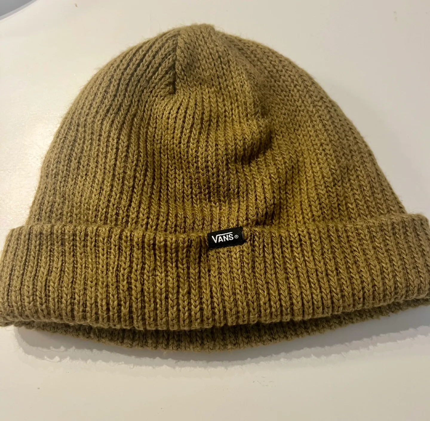 Olive Green Vans Beanie 🏈 thumbnail