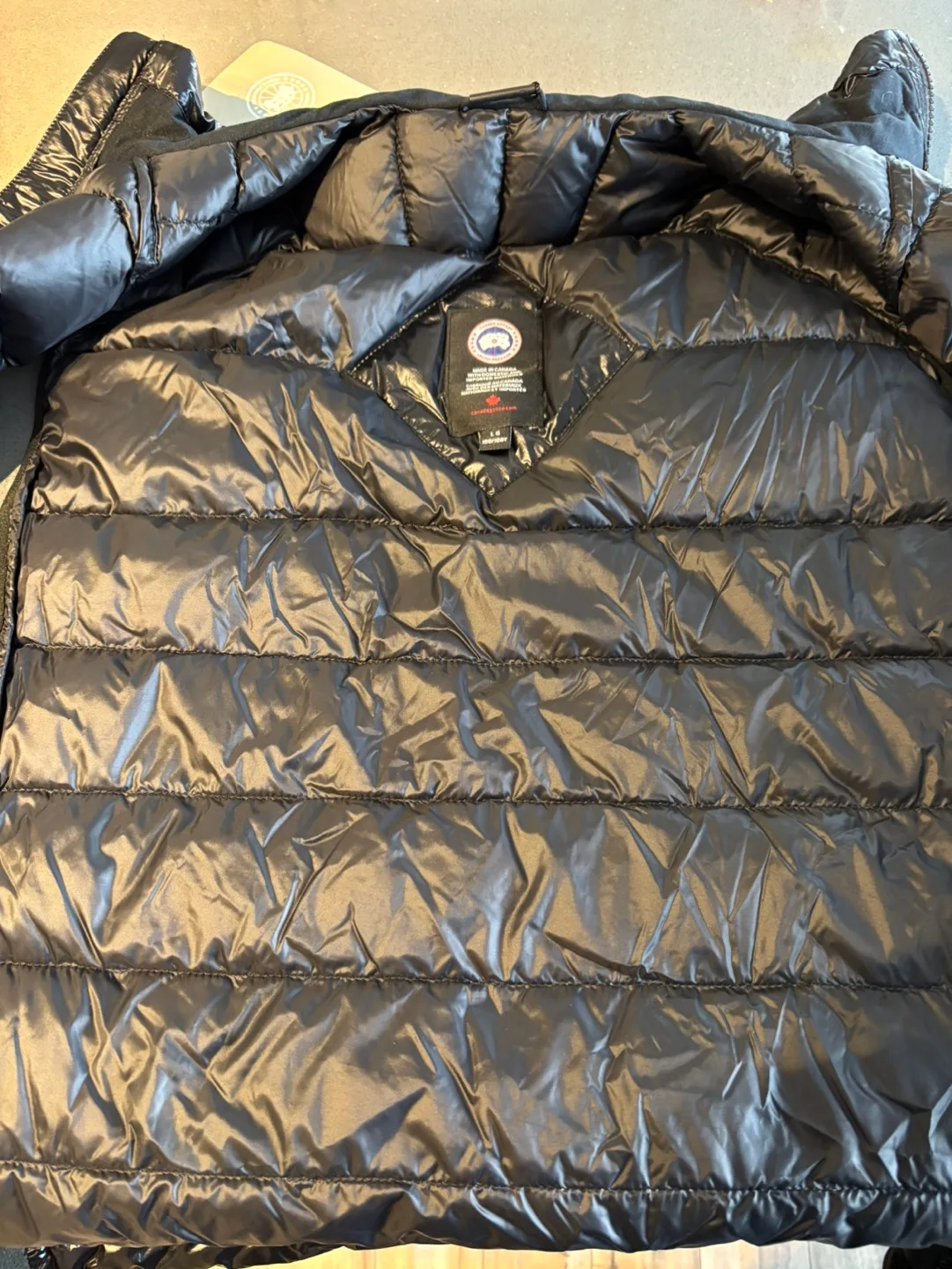 Canada Goose Hybridge Lite Vest - Black - Men's Size L image indicator(3)