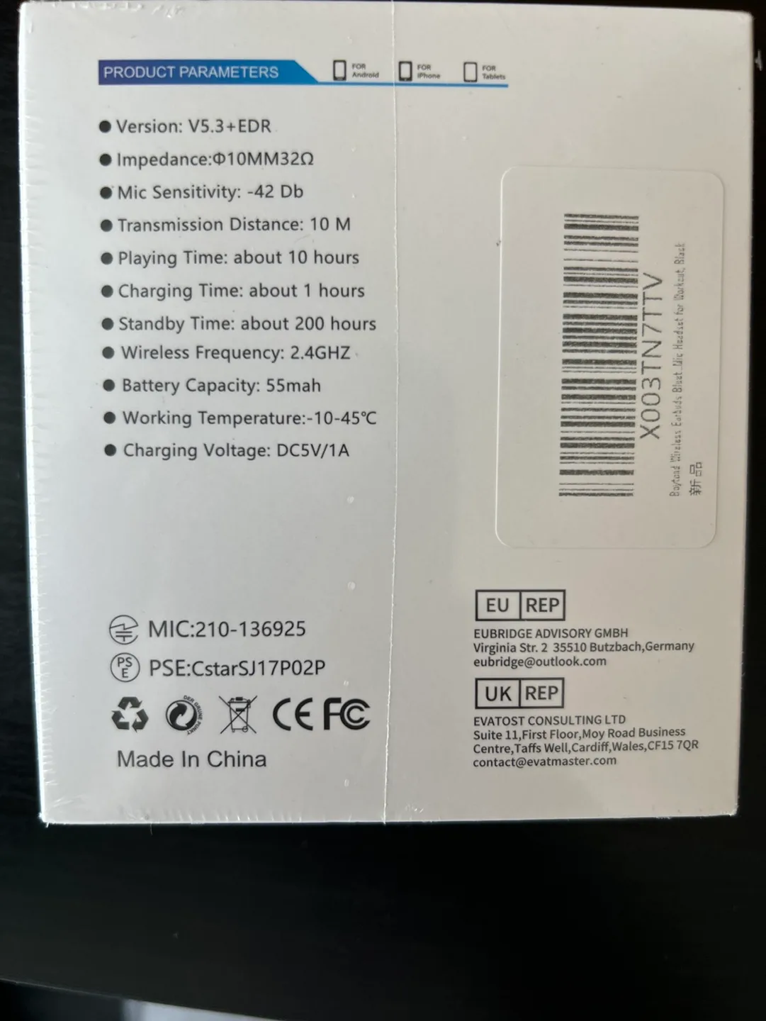 YYK-580 True Wireless Earbuds - Brand New image indicator(2)