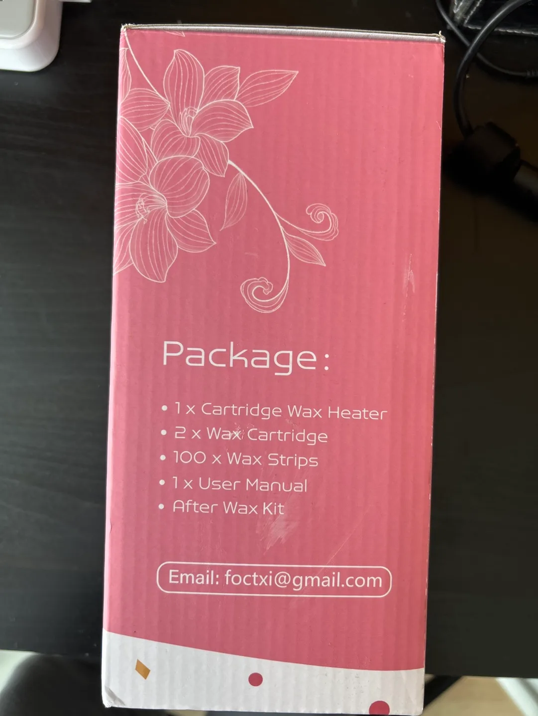 FOCTXI Roll-on Wax Kit - New image indicator(4)