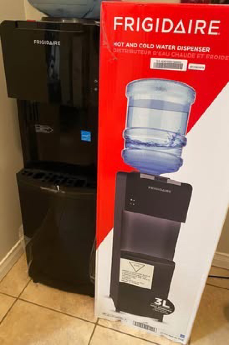 Frigidaire Hot and Cold Water Dispenser - photo 3
