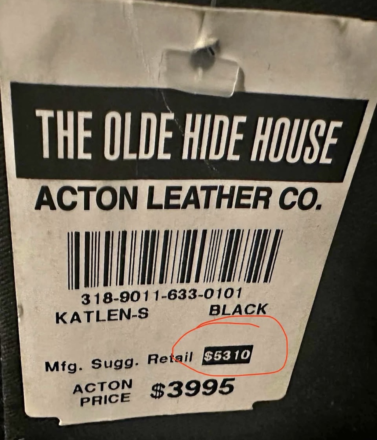 The Olde Hide House Acton Leather Co. Katlen Sofa - photo 2