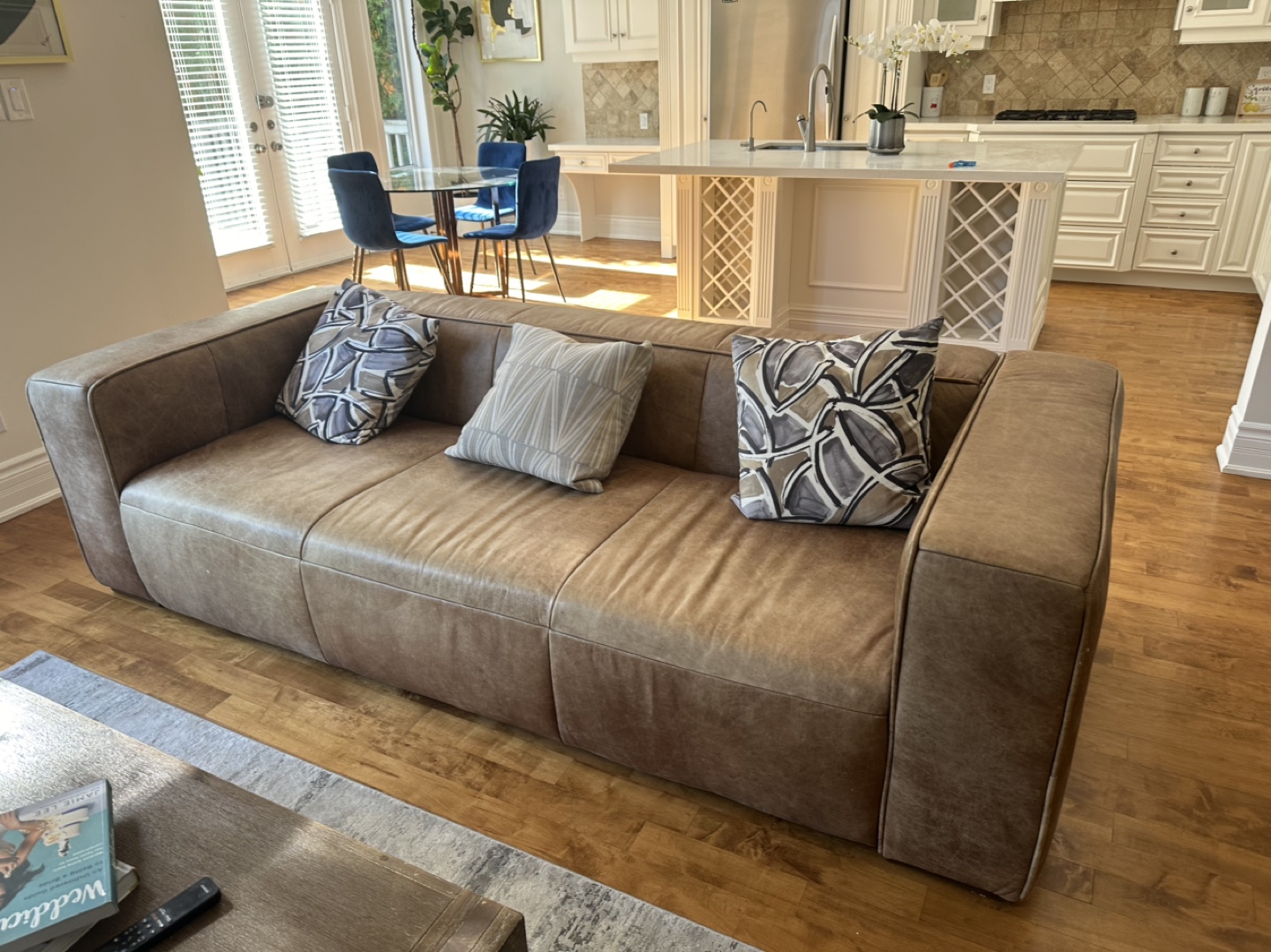 Bolton Sofa - Brown Leather