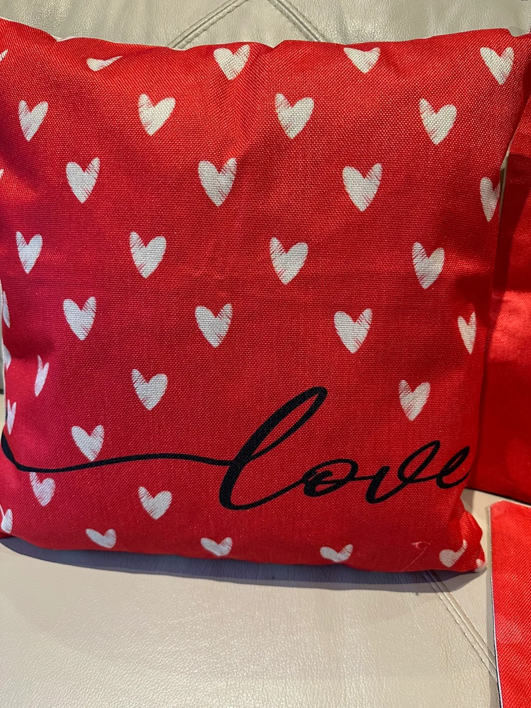 4 Valentine's Day Throw Pillow covers image indicator(2)