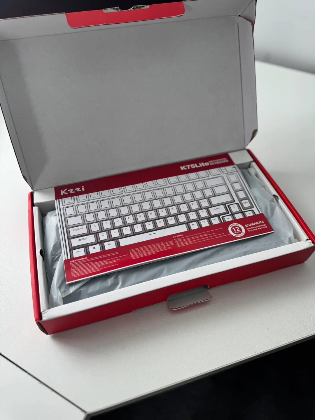 *NEW* Kzzi K75 Lite Mechanical Keyboard image indicator(3)