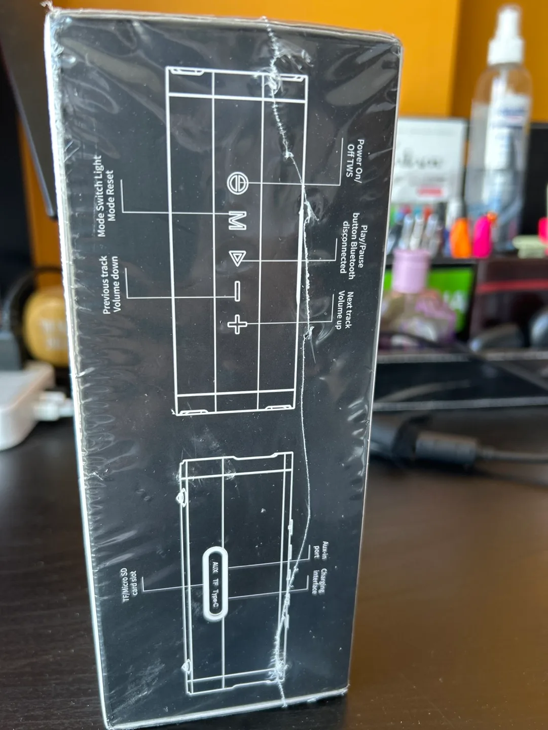 V40 IPX7 Waterproof Wireless Bluetooth Speaker - Portable 24W image indicator(3)